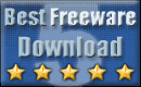 5 Stars Awarded on Best Freeware Download