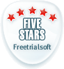 Five Stars from FreTrialSoft