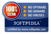 Softpedia "100% CLEAN" Award